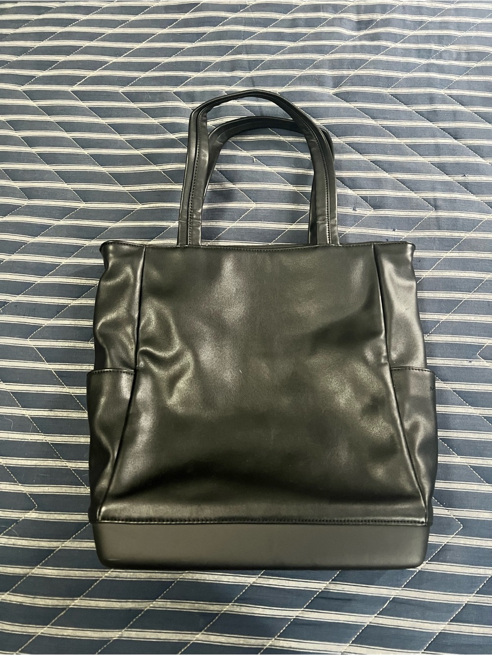 Used Moleskine Faux Leather Laptop Tote
